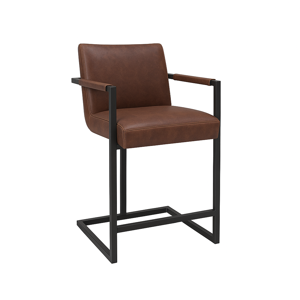 Scaun bar piele MARO | model FLEET