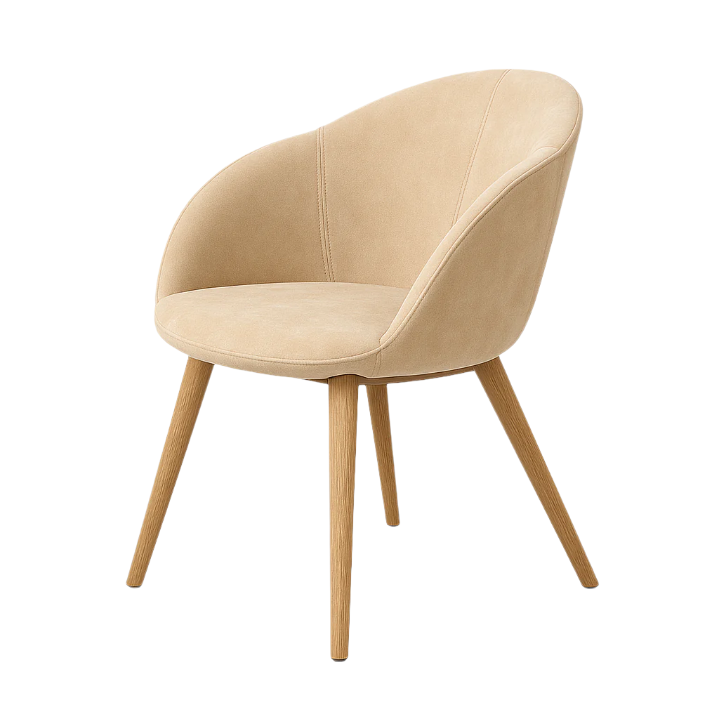 Scaun catifea GRI | model LIGI L