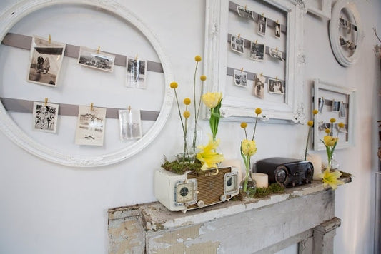 Idei interesante pentru expunerea fotografiilor de familie pe peretii casei