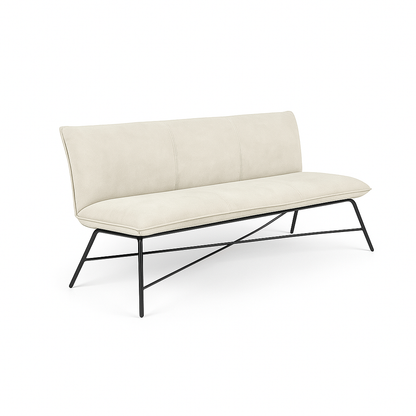 Bancheta catifea NEAGRA | model FLIP