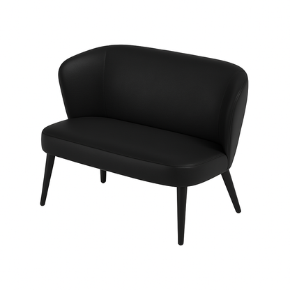 Bancheta piele LOTUS culoare NEGRU