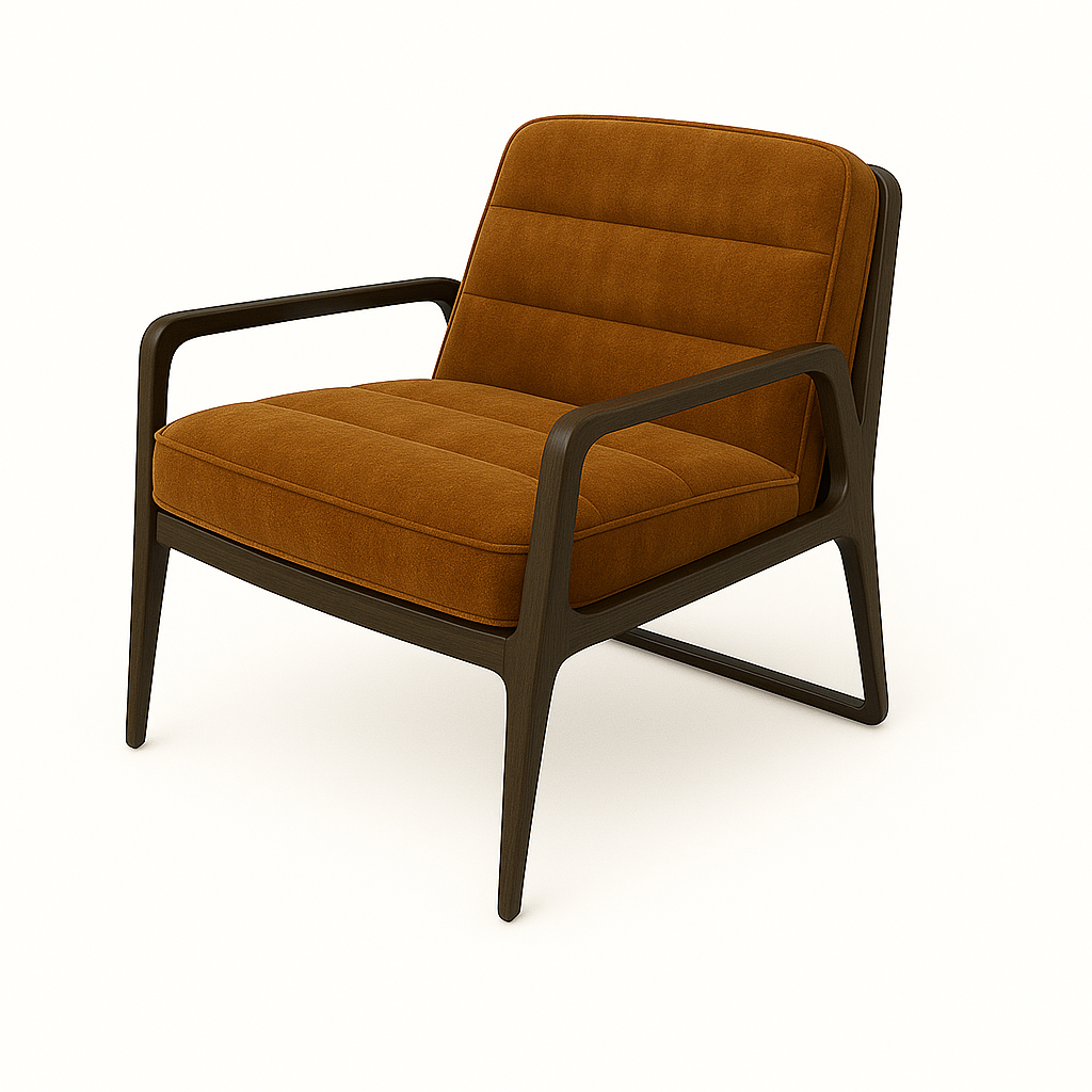 Fotoliu catifea MARO | model DARI