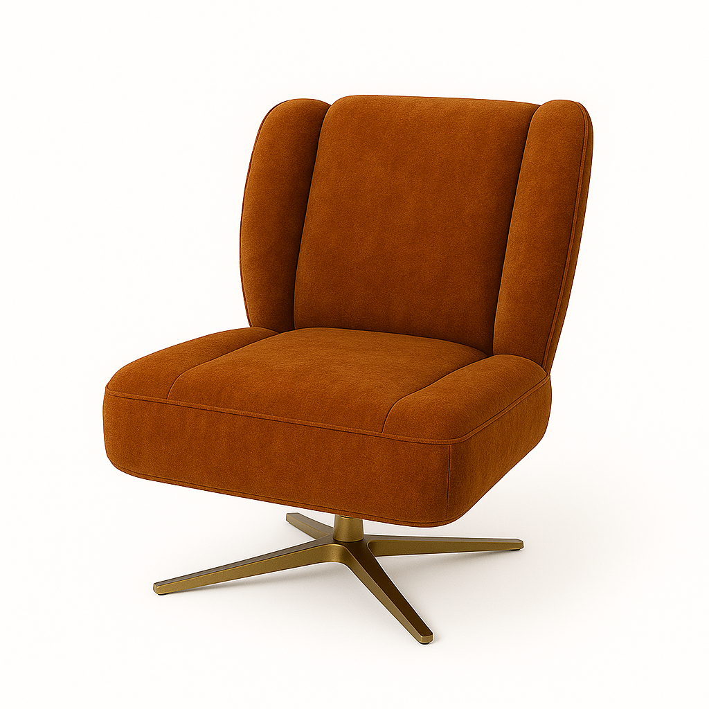 Fotoliu catifea MARO | model PUFI