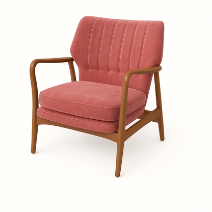 Fotoliu catifea ROSIE | model VIA