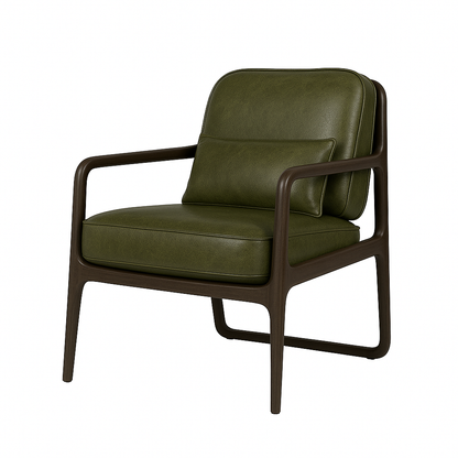 Fotoliu piele VERDE | model EMBERTO