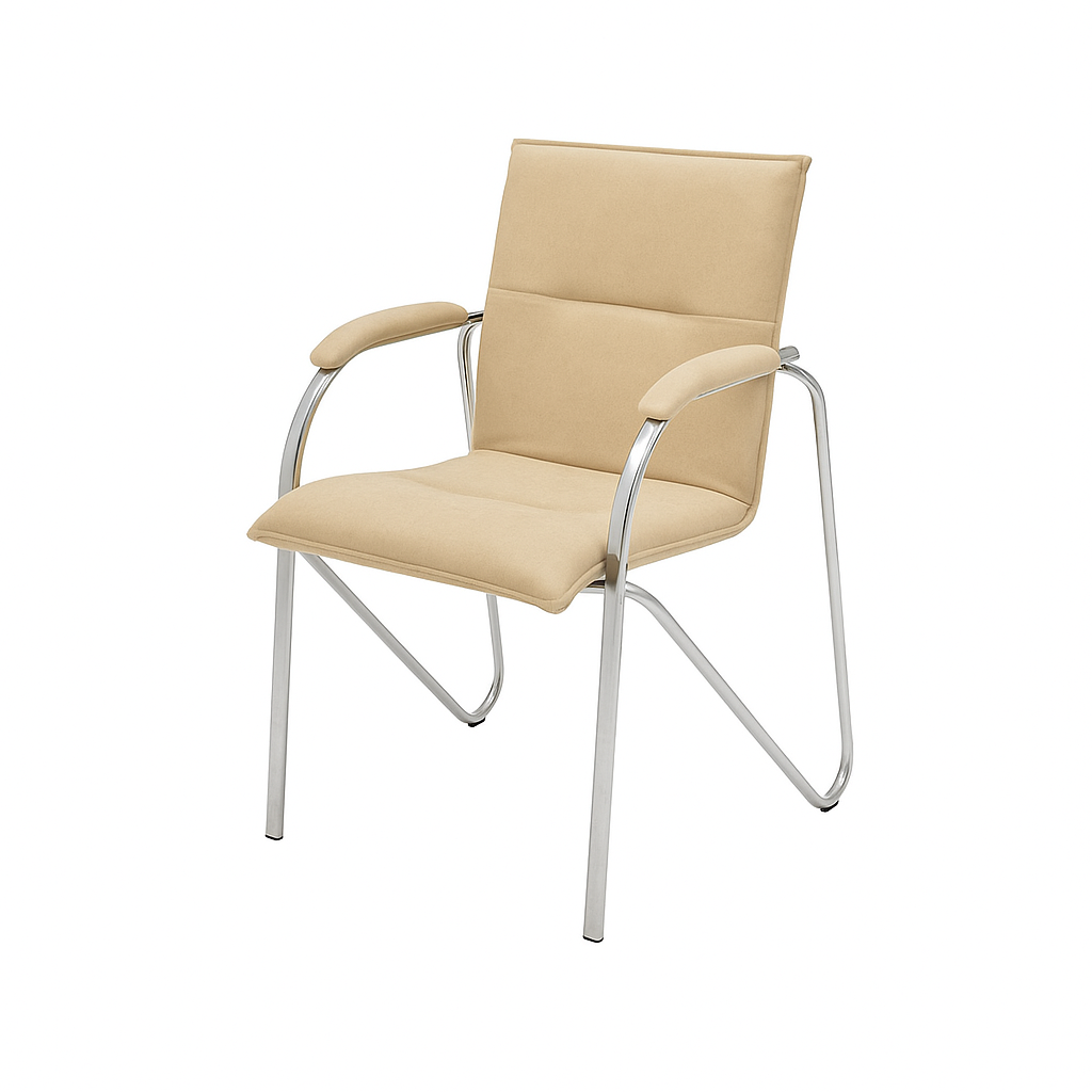 Scaun birou catifea BEJ | model META