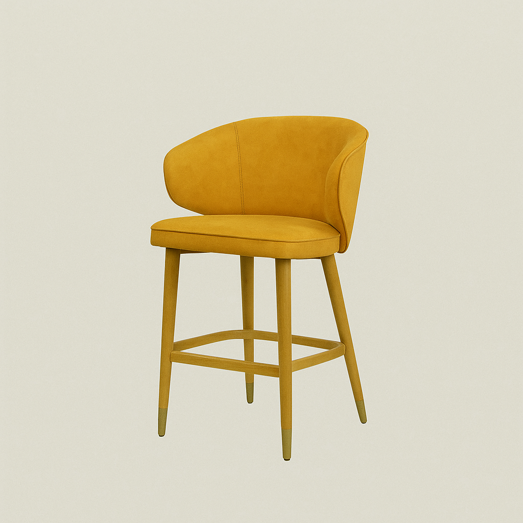 Scaun bar catifea | model CAPRICE