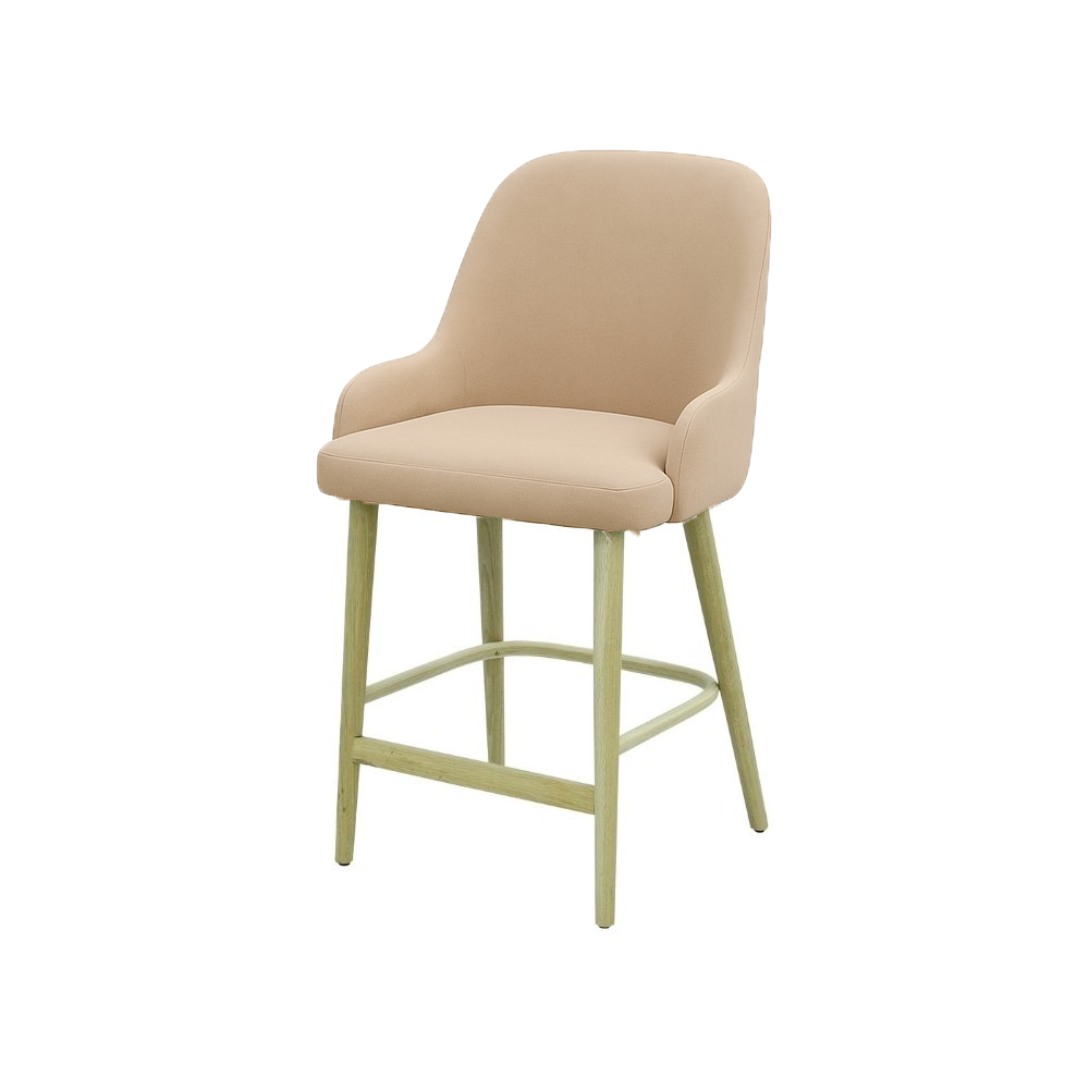 Scaun bar catifea ALBASTRA | model ROCCO