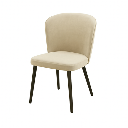 Scaun catifea GALBENA | model ARES