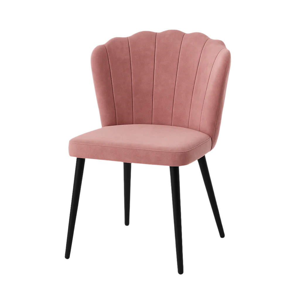 Scaun catifea GALBENA | model ARIA