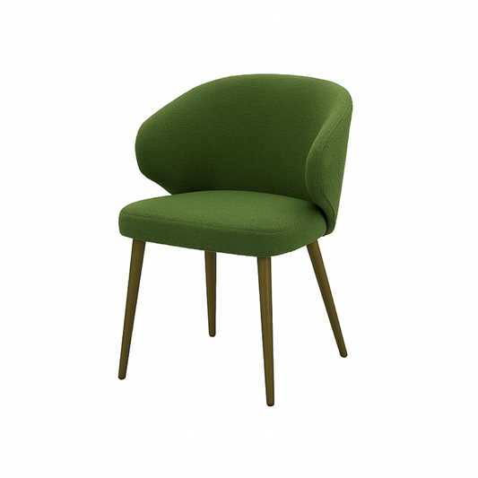 Scaun catifea VERDE | model CAPRICE