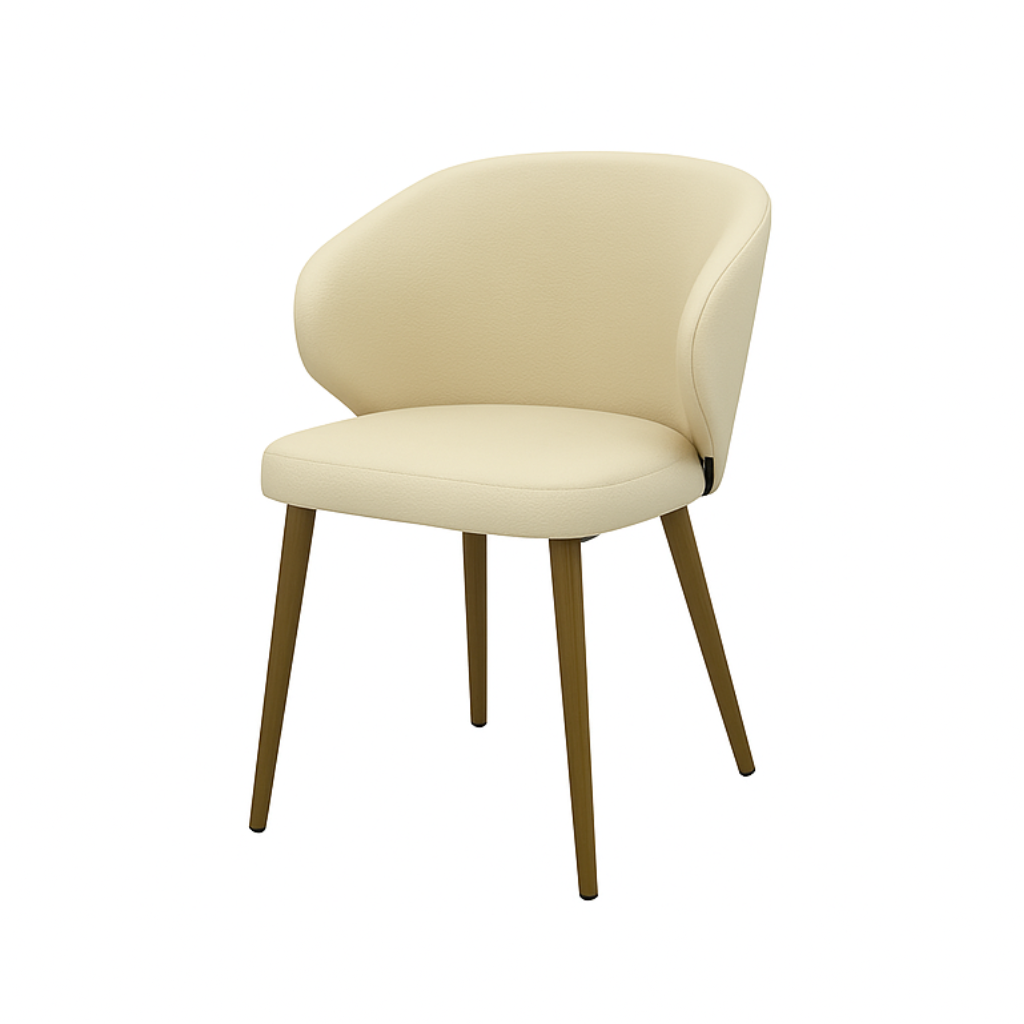 Scaun piele GALBENA | model CAPRICE