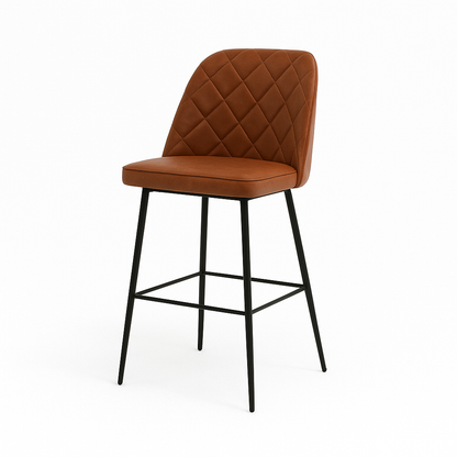 Scaun bar piele naturala MARO | model FOX