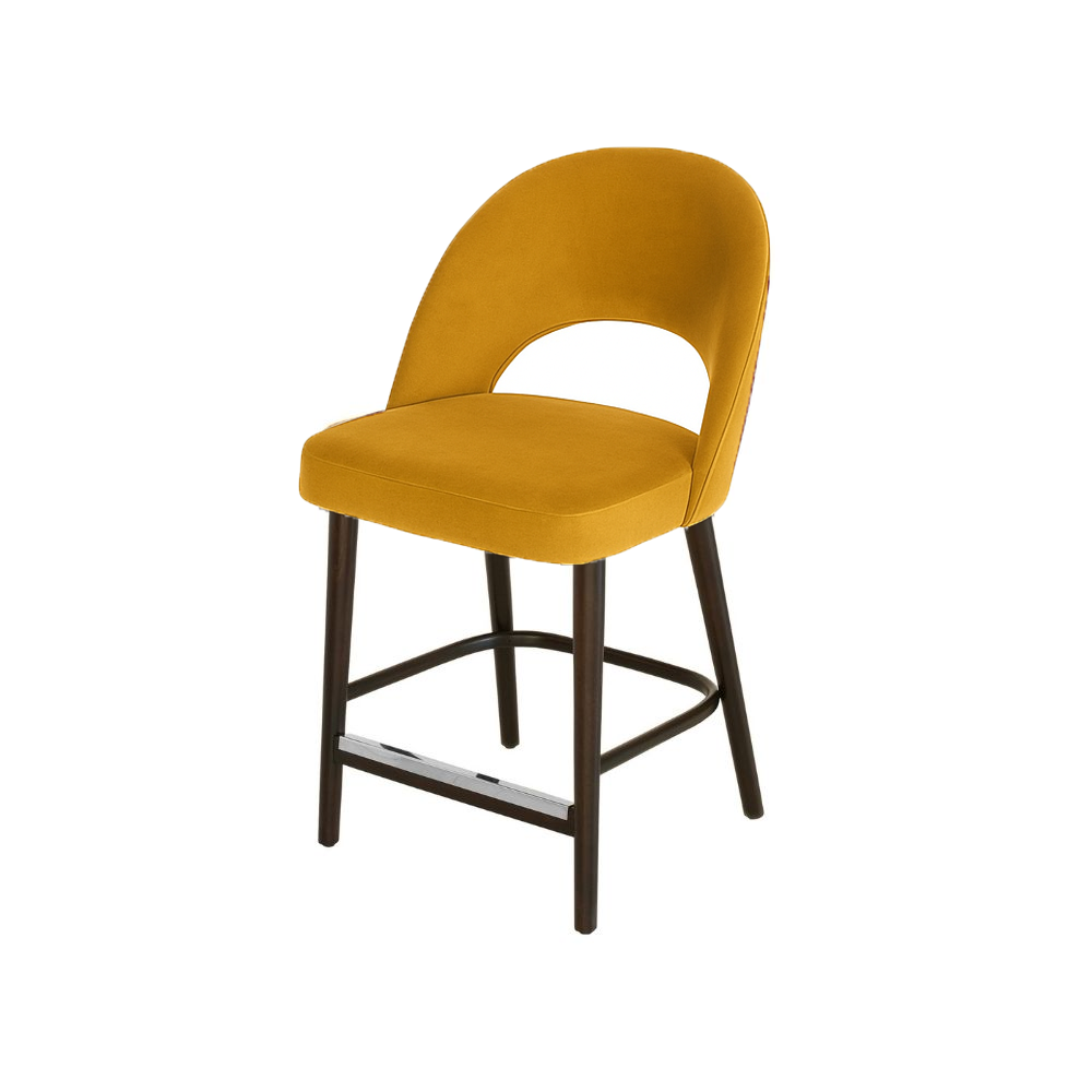 Scaun bar catifea ROZ | model EXPRES