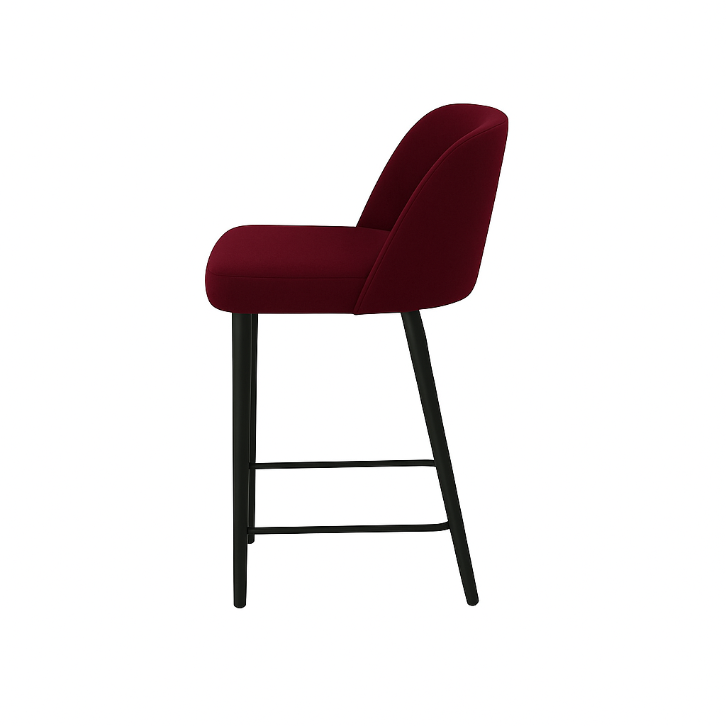 Scaun insula catifea ROZ | model IVA