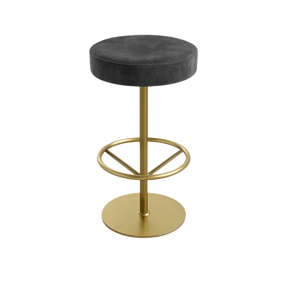 Scaun bar catifea GRI model JANA