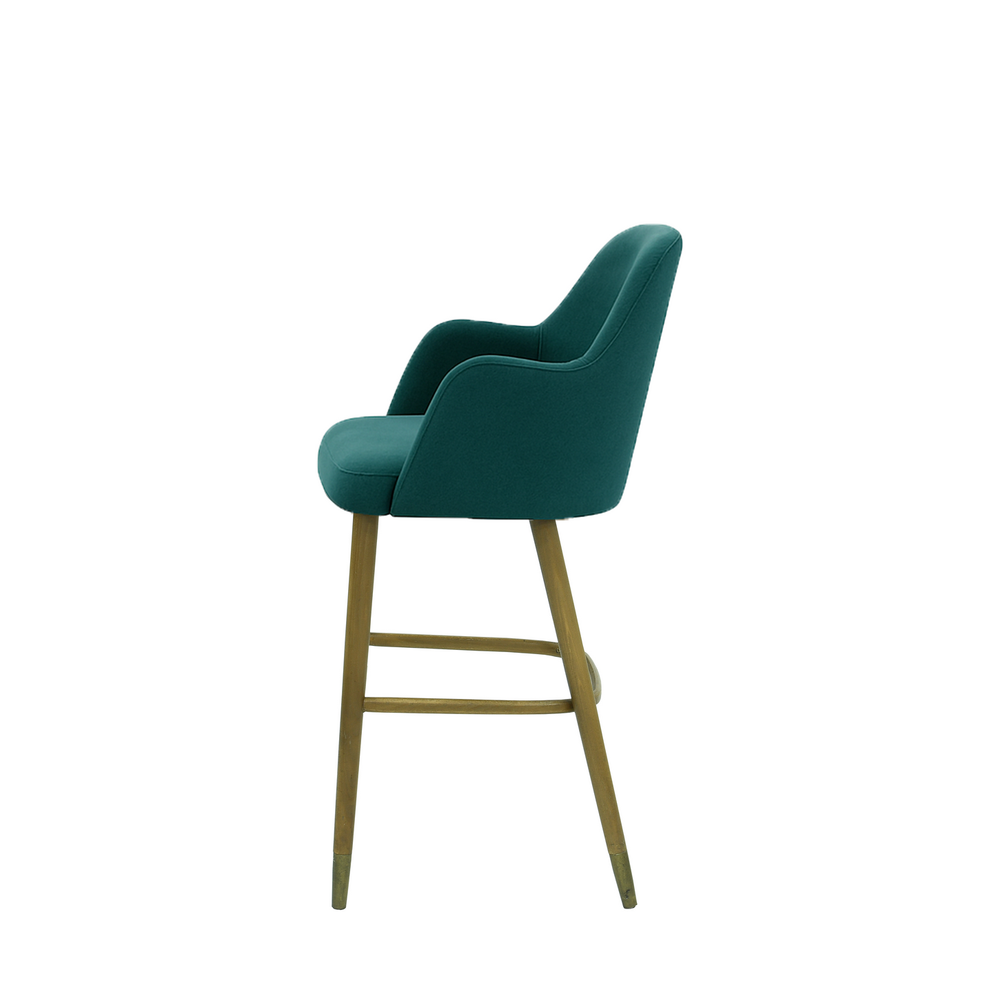 Scaun bar catifea TURCOAZ | model PINO