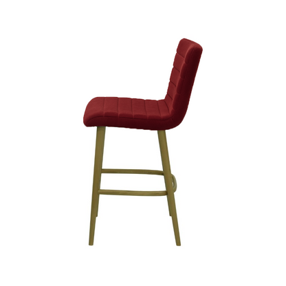 Scaun insula catifea ROZ | model RIGA