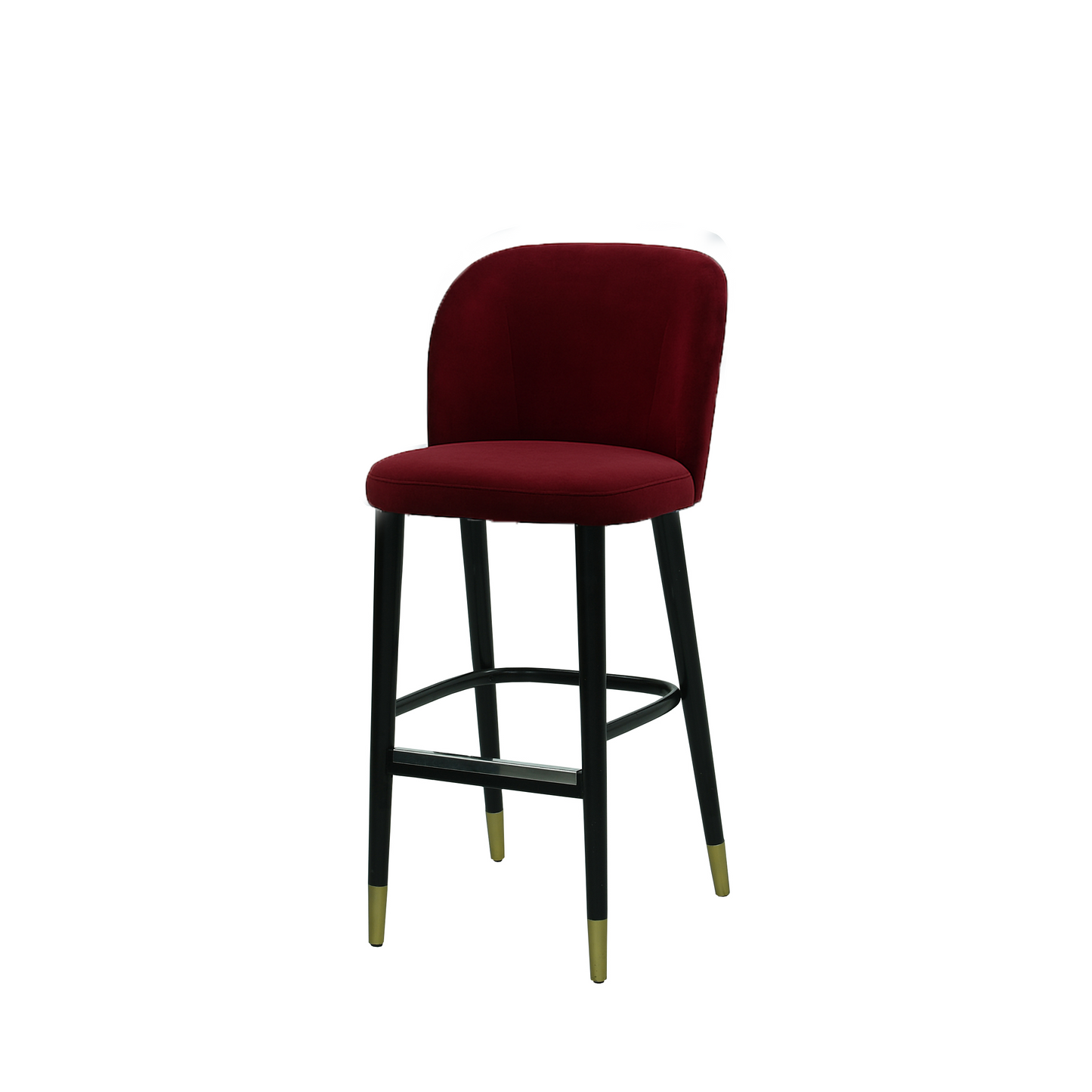 Scaun bar catifea ALBASTRA | model SAM