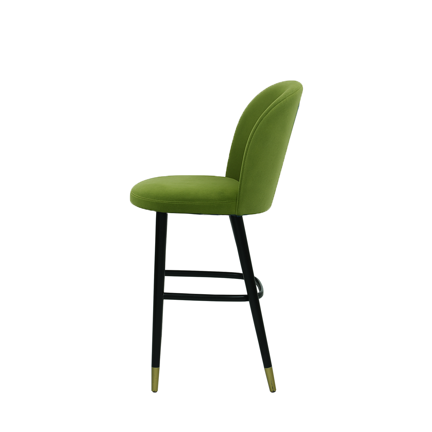 Scaun bar catifea BEJ | model SAM