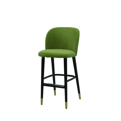 Scaun bar catifea VERDE | model SAM
