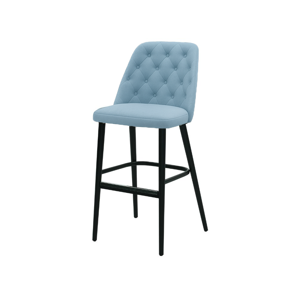 Scaun bar catifea BEJ | model SCOT