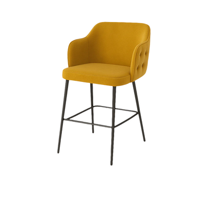 Scaun bar catifea BORDO | model TEONA