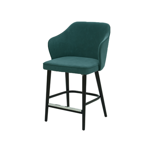 Scaun bar catifea TURCOAZ | model ZEUS