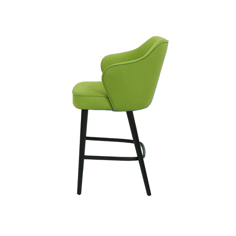 Scaun bar catifea BORDO | model ZEUS