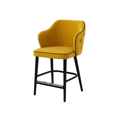 Scaun bar catifea BORDO | model ZOE