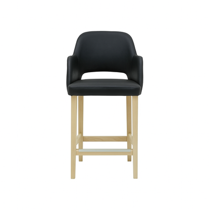 Scaun bar piele ROSIE | model APRIL