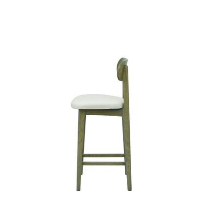 Scaun bar piele GALBENA | model CLEO