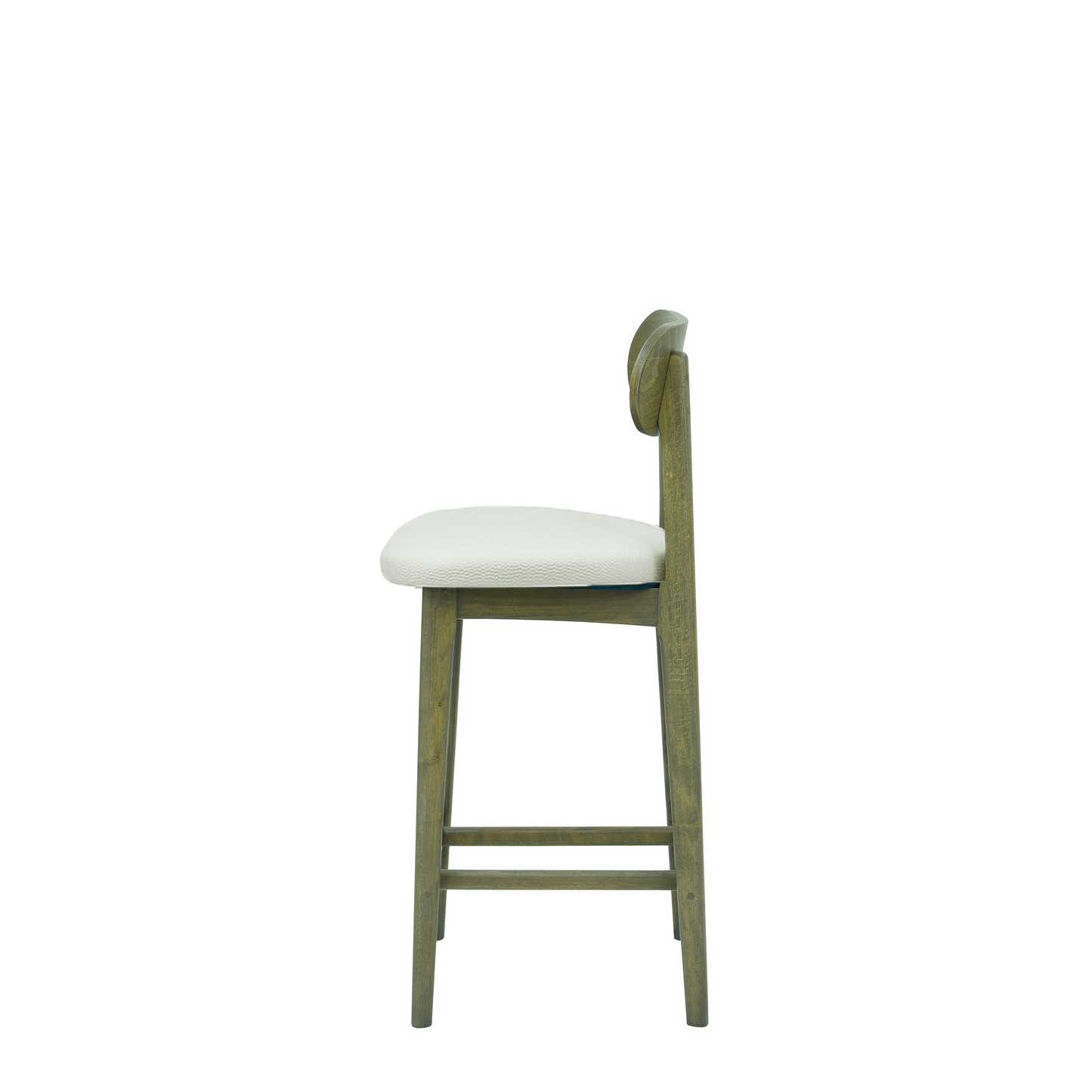 Scaun bar piele BEJ | model CLEO