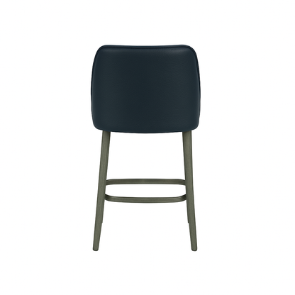 Scaun bar piele GALBENA | model GINA