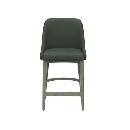 Scaun bar piele GALBENA | model GINA