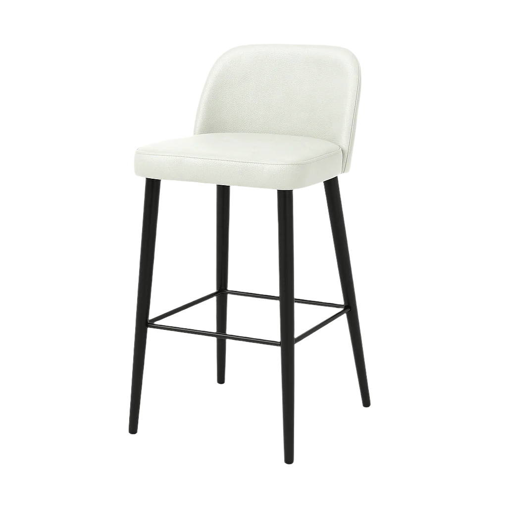 Scaun bar piele BEJ | model IVA