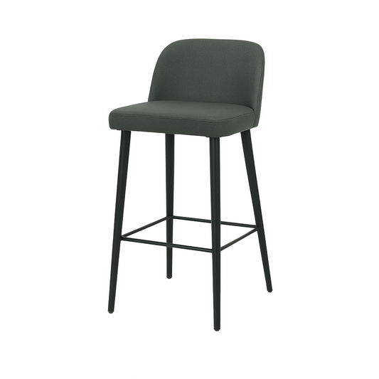 Scaun bar piele VERDE | model IVA