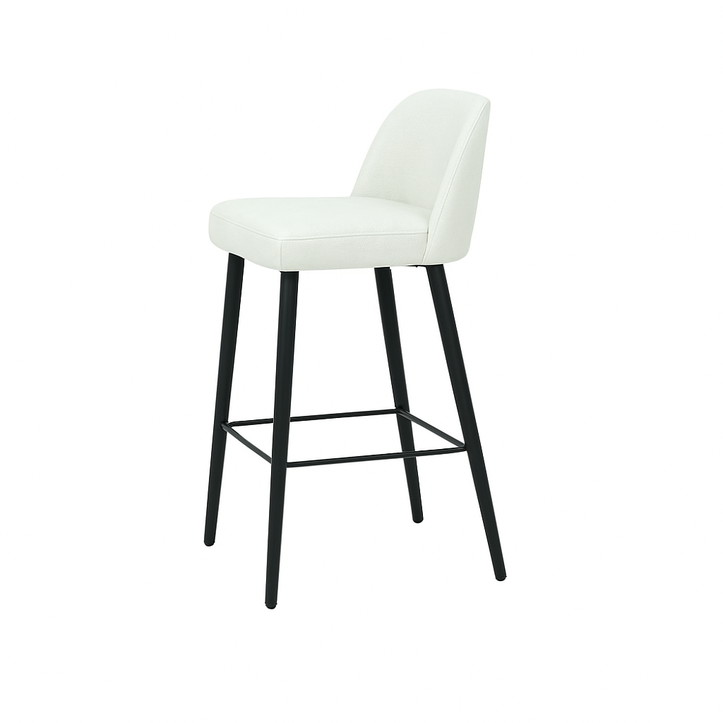 Scaun bar piele GALBENA | model IVA