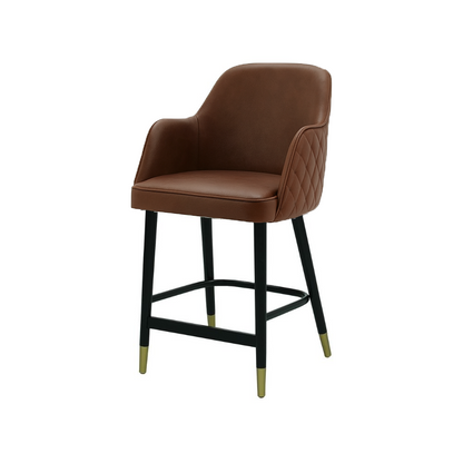 Scaun bar piele BEJ | model PINO X