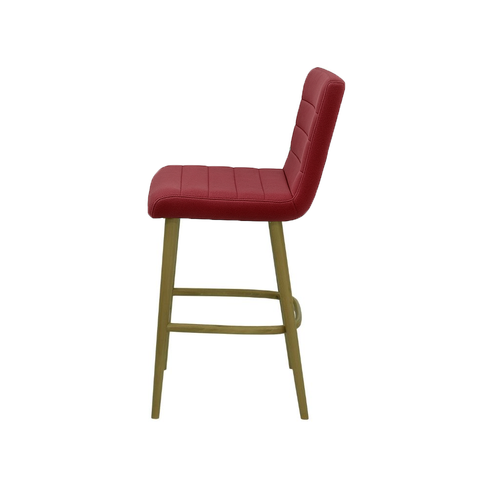 Scaun insula piele naturala BEJ | model RIGA