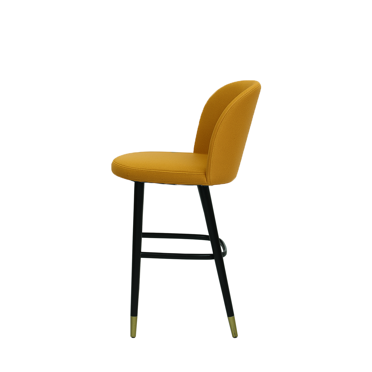 Scaun bar piele VERDE | model SAM