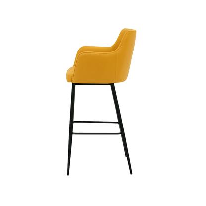 Scaun bar piele ALBASTRA | model SINDY