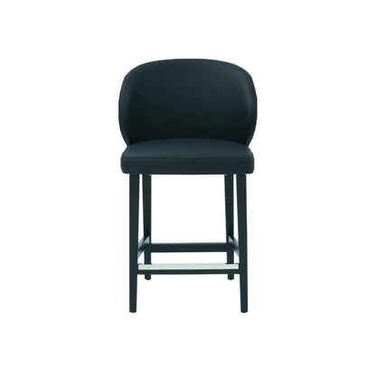 Scaun bar piele naturala GALBENA | model CAPRICE