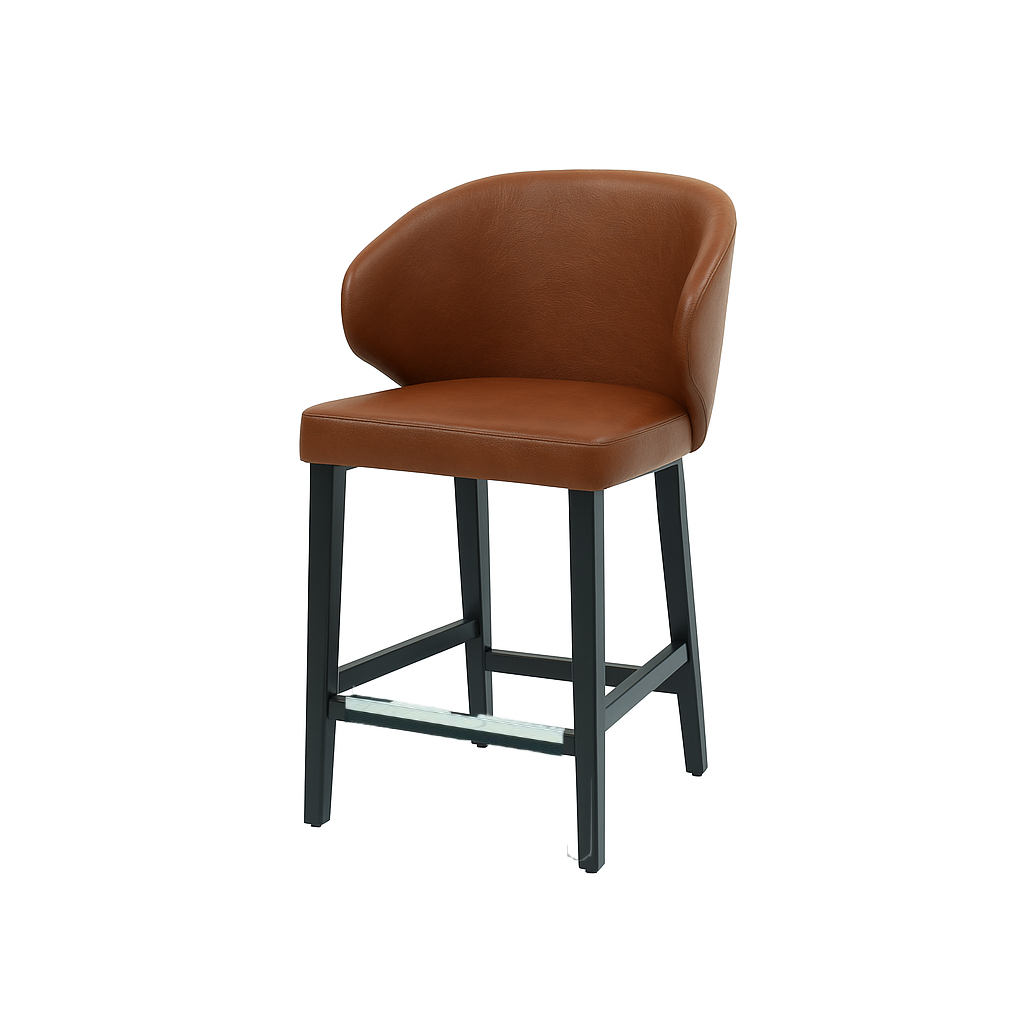 Scaun bar piele naturala ALBA | model CAPRICE