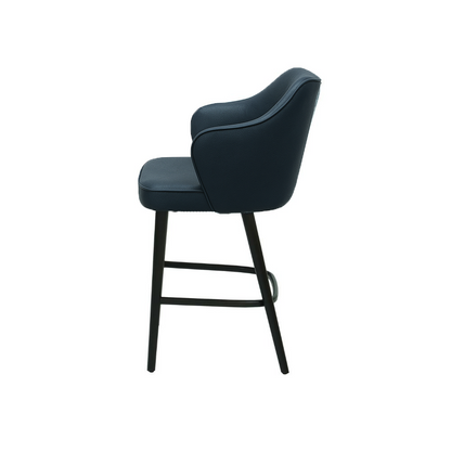 Scaun bar piele VERDE | model ZEUS