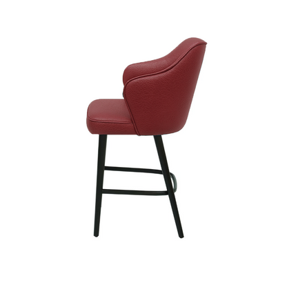 Scaun bar piele naturala BEJ | model ZEUS