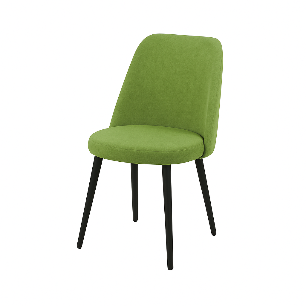 Scaun catifea GALBENA | model ELA