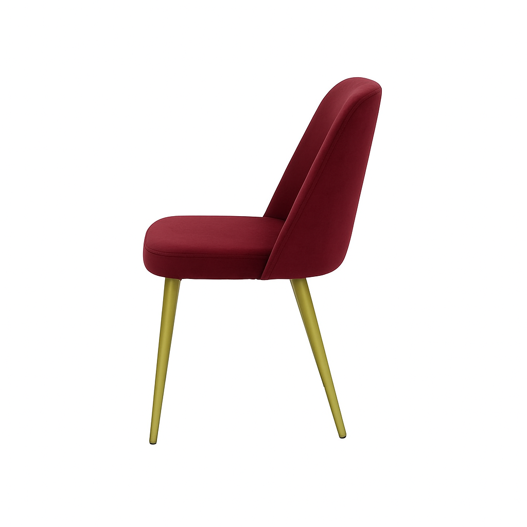 Scaun catifea BORDO | model FOX