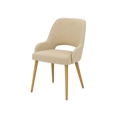 Scaun catifea ROZ | model HUGO