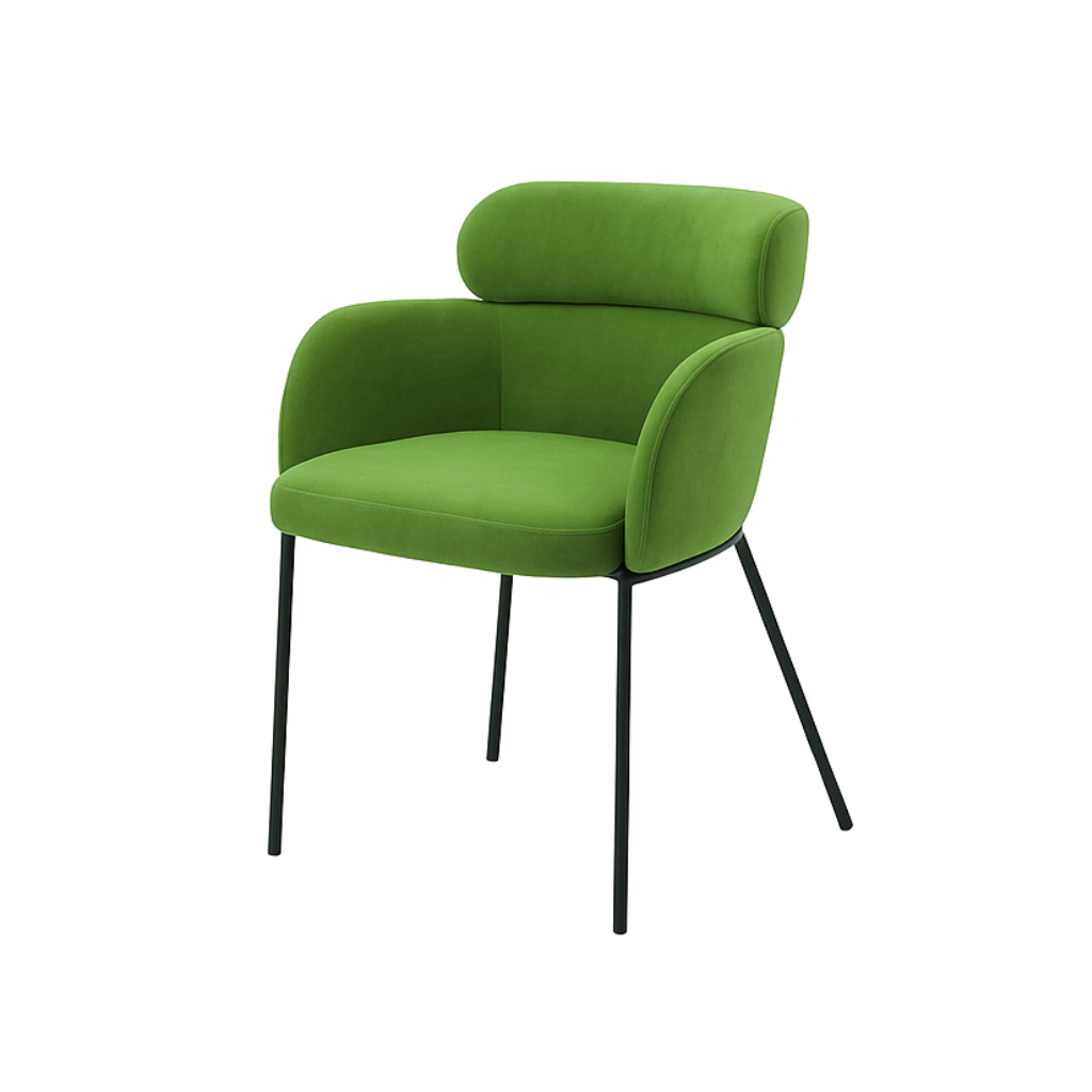 Scaun catifea ALBASTRA | model LENY